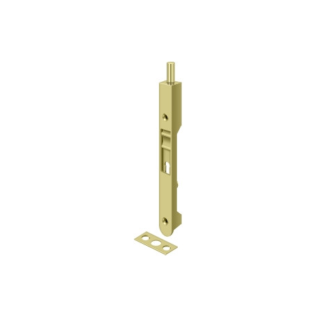 Deltana 7" Heavy Duty Brass Flush Bolt