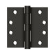 Deltana S44HD S44HD15A 4" x 4" Square Hinge, Steel, Pair