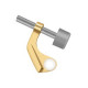 Deltana Hinge Pin Stop, Hinge Mounted for Brass hinges-finials