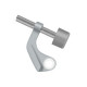 Deltana Hinge Pin Stop, Hinge Mounted for Brass hinges-finials