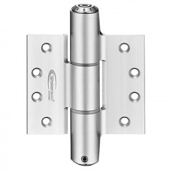 Waterson W41M-400-B2 Hydraulic Hybrid Self Closing Hinge 4" x 4" Garage Door Aluminum Mortise hinge 2 Pack