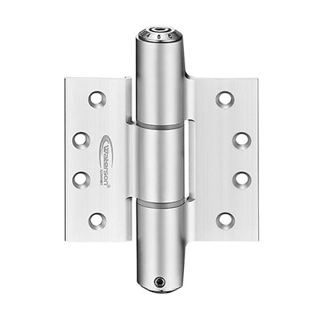 Waterson W41M-450-A3 Mechanical Adjustable Self Closing Hinge 4.5” x 4.5” Garage Door Aluminum Mortise hinge  3 Pack