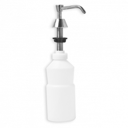 AJW U128 34oz Vanity Mounted Liquid Soap Dispenser