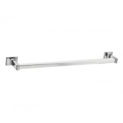 AJW UC31 Square Bright Zamac Towel Bar - Surface Mounted