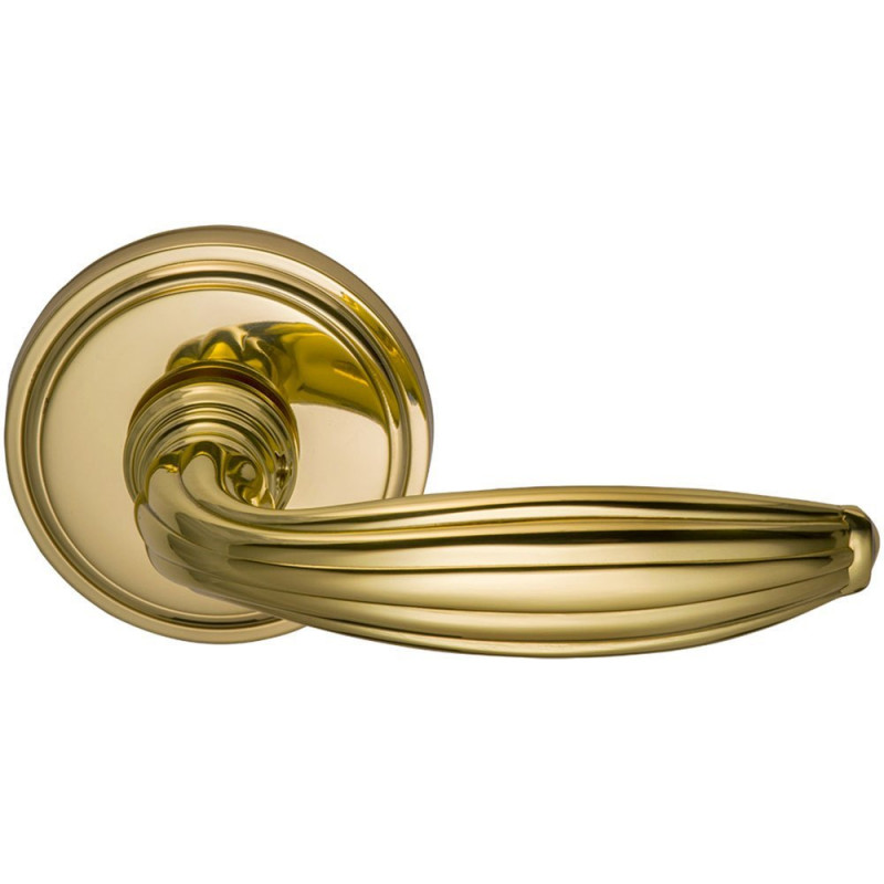 Omnia 192/00 Interior Traditional Lever Latchset - Solid Brass