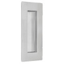 Omnia 7506/100.32D Modern Rectangular Flush Cup - Solid Stainless Steel