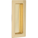 Omnia 653 Modern Rectangular Flush Cup - Solid Brass