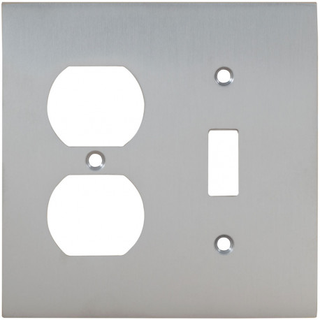Omnia 8012-C Traditional Switchplate - Combination