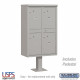 Salsbury Outdoor Parcel Locker ( Includes Pedestal  and Master Commercial Locks)