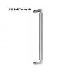 Karcher Design ES31 7/8" Tasmania Pull Handle, Satin Stainless Steel