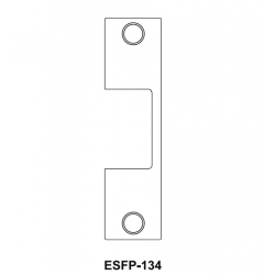 Cal-Royal ESFP-134 Optional faceplate for ES1855 Electric Strike-Stainless Steel