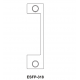 Cal-Royal ESFP-318 Optional faceplate for ES1855 Electric Strike-Stainless Steel