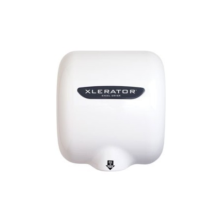 Excel Dryer XL-BW208ECO1.1NH Inc. XL-BW Xlerator Hand Dryer, Color- White Thermoset Resin