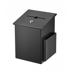 Adiroffice 632-01 Squared Wood Suggestion Box