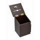Adiroffice 632-01 Squared Wood Suggestion Box