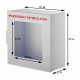 AdirMed 999-01 Non-Alarmed Steel Cabinet for Defibrillators in White