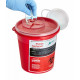 AidrMed 998-05 1.5 Quart Round Shaped Needle Disposal Sharps Container