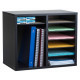 Adiroffice ADI500-12 Compartment Wooden Literature Organizer