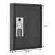 Adiroffice 680-60 Key Steel Heavy-Duty Digital Lock Key Cabinet