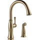 Delta 4297-DST DELTA-4297-CZ-DST Single Handle Kitchen Faucet with Spray Cassidy™