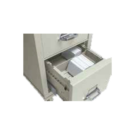 FireKing 3512 Letter Vertical Cross Tray w/ Card, File Cabinet