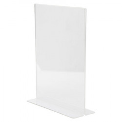 Adiroffice 639-8511 Wall Mount Acrylic Sign Holder 8.5" x 11"