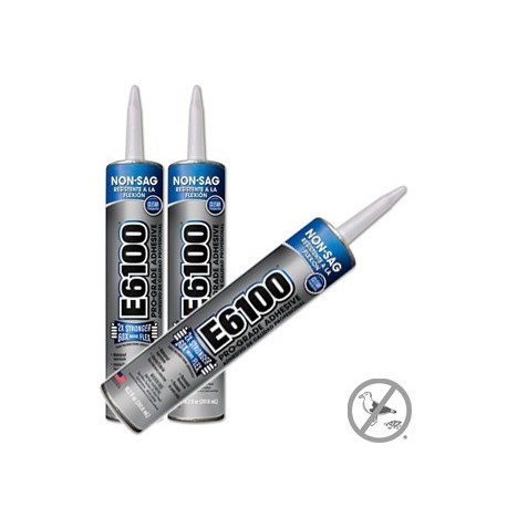 Bird B ADE61-CASE-12 Gone ADE61 E6100 Industrial Strength Adhesive