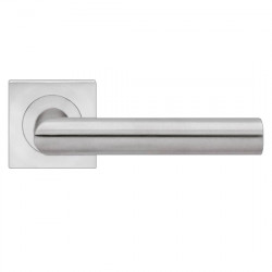 Karcher Design E 'Rhodos XL' Lever/Lever Trim for European Mortise locks (MAMO, GEMO), For Custom bored door