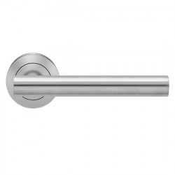 Karcher Design E 'Manhattan' Lever/Lever Trim for European Mortise locks (MAMO, GEMO), For Custom bored door