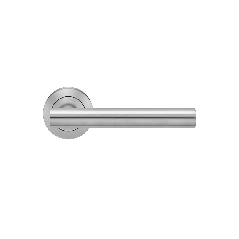 Karcher Design E 'Manhattan' Lever/Lever Trim For European Mortise Locks (Mamo, Gemo), For Custom Bored Door