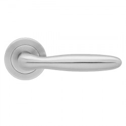 Karcher Design E 'Corfu' Lever/Lever Trim for European Mortise locks (MAMO, GEMO), For Custom bored door