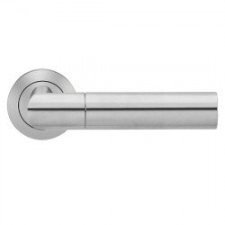 Karcher Design E 'Oregon' Lever/Lever Trim for European Mortise locks (MAMO, GEMO), For Custom bored door