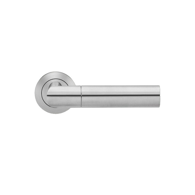 Karcher Design E 'Oregon' Lever/Lever Trim For European Mortise Locks (Mamo, Gemo), For Custom Bored Door