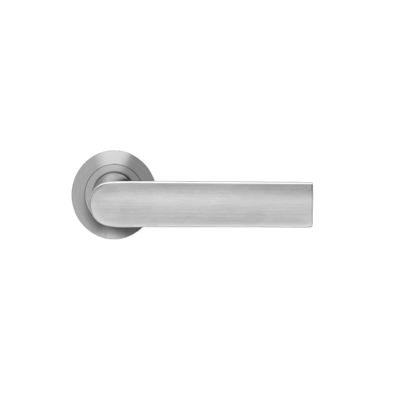 Karcher Design E 'London' Lever/Lever Trim For European Mortise Locks (Mamo, Gemo), For Custom Bored Door