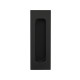 Karcher Design EZ1720Q  4 3/4"x 1 5/8 " x 9/16 "  Sliding Door Handles Without Hole,  Cosmos Black