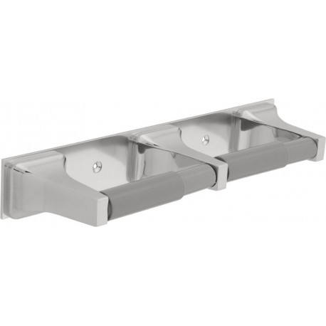 Delta 45270 Twin Paper Holder with 2 Plastic Rollers in Chrome