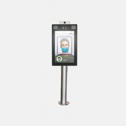 ZKTeco SF-Turnstile-Pole Turnstile Mounting Pole for Body Temp+ Mask Detection Reader