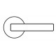 Karcher Design E 'Iceland' Lever/Lever Trim for European Mortise locks (MAMO, GEMO), For Custom bored door