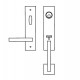 Karcher Design UETM 'Oregon' Lever/Grip Entrance Set With American Mortise Lock, For Custom Bored Door