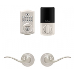 Kwikset 260 Smartcode Traditional Electronic Deadbolt with Tustin Lever