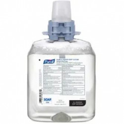 GOJO PURELL 5117-04 HEALTHY SOAP 0.5% BAK Antimicrobial Foam,  4 Pack, Clear