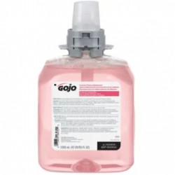 GOJO 5161-04 FMX 1250 mL Foaming Luxury Foam Handwash ,4 Pack,Pink