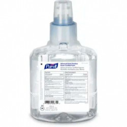 GOJO PURELL 1904-02 Advanced Green Certified Instant Hand Sanitizer Foam 1200 mL, 2 Pack, Clear