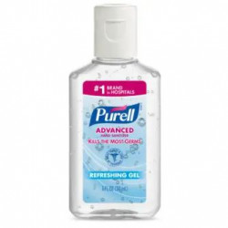 GOJO PURELL 3901-2C-250 Advanced Instant Hand Sanitizer, 250 Pack, Clear