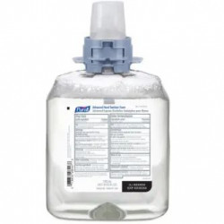 GOJO PURELL 5192-04 Advanced Instant Hand Sanitizer Foam -1200 mL, 4 Pack, Clear