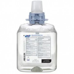 GOJO PURELL 5194-04 Advanced Instant Hand Sanitizer Foam - 550 mL, 4 Pack, Clear