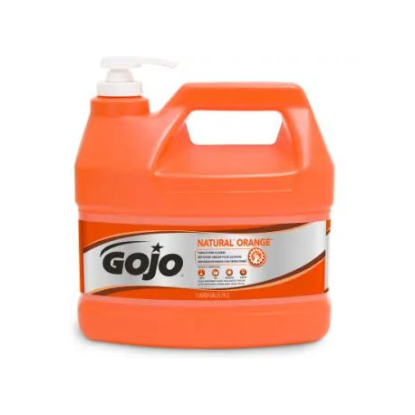 GOJO 0955-04 NATURAL ORANGE Pumice Hand Cleaner - 4 Pack