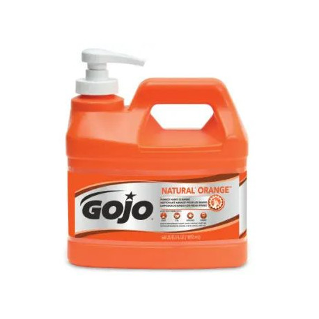 GOJO 0958-04 NATURAL ORANGE Pumice Hand Cleaner - 04 Pack