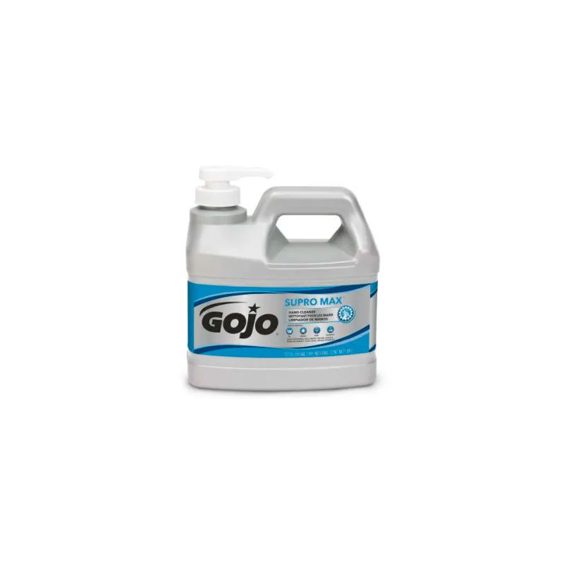 GOJO Supro Max Hand Cleaner, 1/2 Gallon Pump Bottle