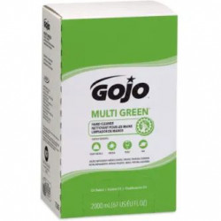 GOJO 7265-04 MULTI GREEN Hand Cleaner - 2000 mL, 4 Pack